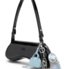 holy-c Metal Oval D breloc cu cristale holy-c Metal Oval D breloc cu cristale