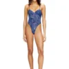 bridget-dnm Body din plasă cu efect denim