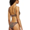 bunchy-utlt Slip de bikini camuflat cu logo decupat bunchy-utlt Slip de bikini camuflat cu logo decupat