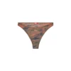 bunchy-utlt Slip de bikini camuflat cu logo decupat bunchy-utlt Slip de bikini camuflat cu logo decupat