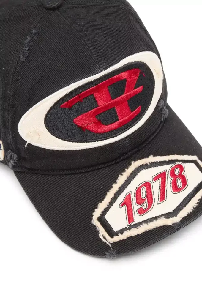 c-braff Șapcă de baseball cu patch-uri brodate c-braff Șapcă de baseball cu patch-uri brodate