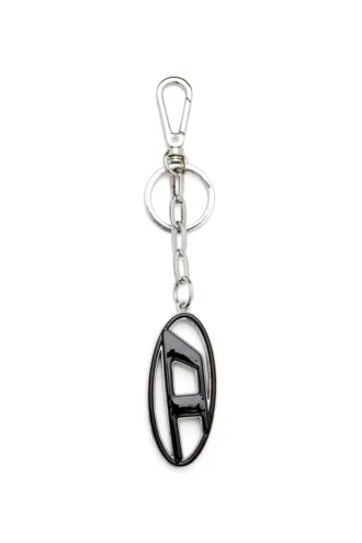 cage-d layer Metal și rășină Oval D breloc