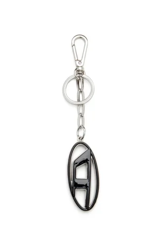 cage-d layer Metal și rășină Oval D breloc