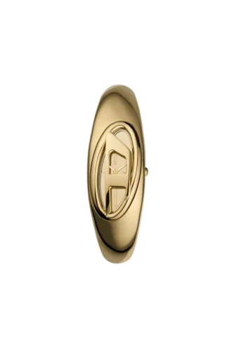 Ceas dz5608 Ceas Wonder-D cu două ace din oțel inoxidabil auriu