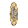 Ceas dz5608 Ceas Wonder-D cu două ace din oțel inoxidabil auriu