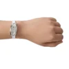 Ceas dz5613 Ceas D-Era cu două ace din piele albă Ceas dz5613 Ceas D-Era cu două ace din piele albă