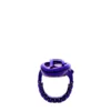 Ceas dz5624 Ceas cu inel din oțel inoxidabil D-Era violet