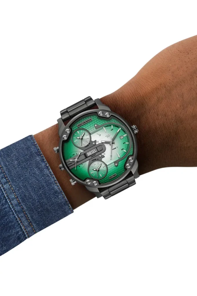 Ceas dz7488 Ceas Mr. Daddy Slim Multi-Movement din oțel inoxidabil