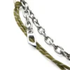 chain-d Charm-D Lanț cu pandantiv și frânghie chain-d Charm-D Lanț cu pandantiv și frânghie