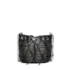 charm-d bucket s Geantă tip sac Charm-D S-Mini din denim matlasat tratat