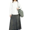 charm-d hobo Geantă Charm-D-Large din denim matlasat cu model argyle