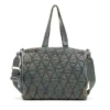 charm-d shopper Geantă Charm-D-Tote din denim matlasat Argyle charm-d shopper Geantă Charm-D-Tote din denim matlasat Argyle