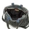 charm-d shopper Geantă Charm-D-Tote din denim matlasat Argyle charm-d shopper Geantă Charm-D-Tote din denim matlasat Argyle