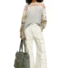 charm-d shopper Geantă Charm-D-Tote din denim matlasat Argyle charm-d shopper Geantă Charm-D-Tote din denim matlasat Argyle