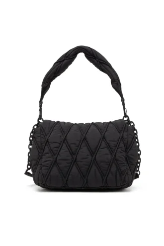 charm-d shoulder m Geantă de umăr Charm-D M din nailon matlasat charm-d shoulder m Geantă de umăr Charm-D M din nailon matlasat
