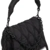 charm-d shoulder m Geantă de umăr Charm-D M din nailon matlasat