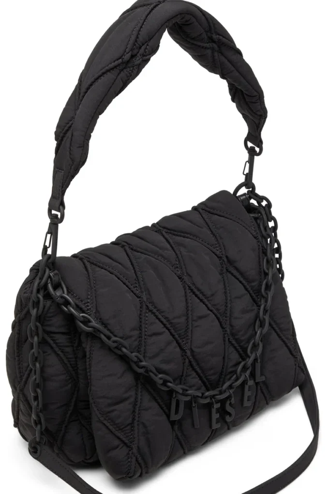 charm-d shoulder m Geantă de umăr Charm-D M din nailon matlasat