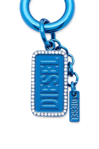 charm-diesel Breloc metalic cu logo Diesel și strasuri
