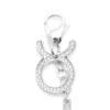 Charm Taur Charm Taur din metal cu strasuri