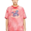 cl-t-boxt-horse Tricou din bumbac cu imprimeu grafic cu cal cl-t-boxt-horse Tricou din bumbac cu imprimeu grafic cu cal