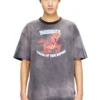 cl-t-boxt-horse Tricou din bumbac cu imprimeu grafic cu cal cl-t-boxt-horse Tricou din bumbac cu imprimeu grafic cu cal