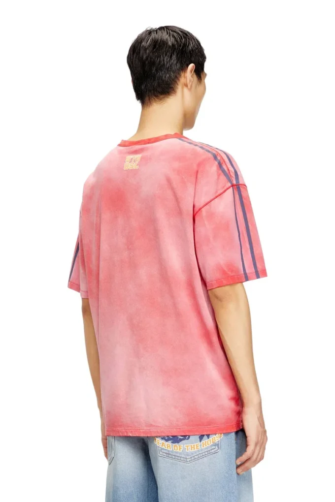 cl-t-boxt-horse Tricou din bumbac cu imprimeu grafic cu cal cl-t-boxt-horse Tricou din bumbac cu imprimeu grafic cu cal