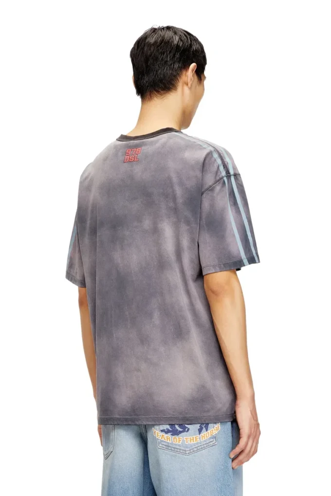 cl-t-boxt-horse Tricou din bumbac cu imprimeu grafic cu cal cl-t-boxt-horse Tricou din bumbac cu imprimeu grafic cu cal