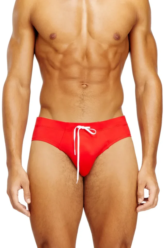 Costum de baie din lycra alfie-d-core cu logo pe spate Costum de baie din lycra alfie-d-core cu logo pe spate