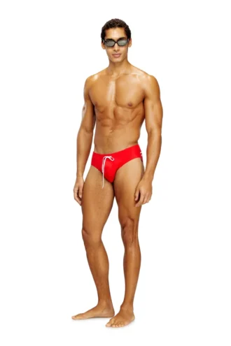 Costum de baie din lycra alfie-d-core cu logo pe spate