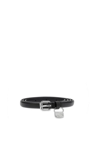 Curea subțire din piele de 1,4 cm cu charm 1DR pentru șolduri Curea subțire din piele de 1,4 cm cu charm 1DR pentru șolduri