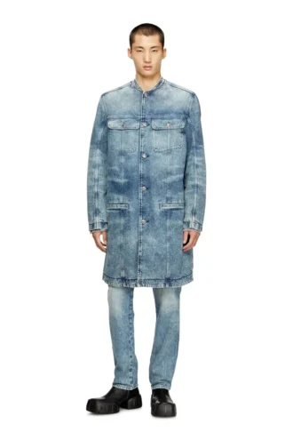 d-aberd-fsh1 Palton din denim de bumbac și cânepă tratat cu laser