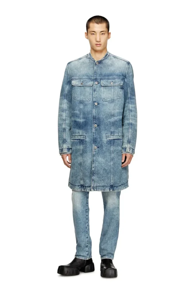 d-aberd-fsh1 Palton din denim de bumbac și cânepă tratat cu laser d-aberd-fsh1 Palton din denim de bumbac și cânepă tratat cu laser