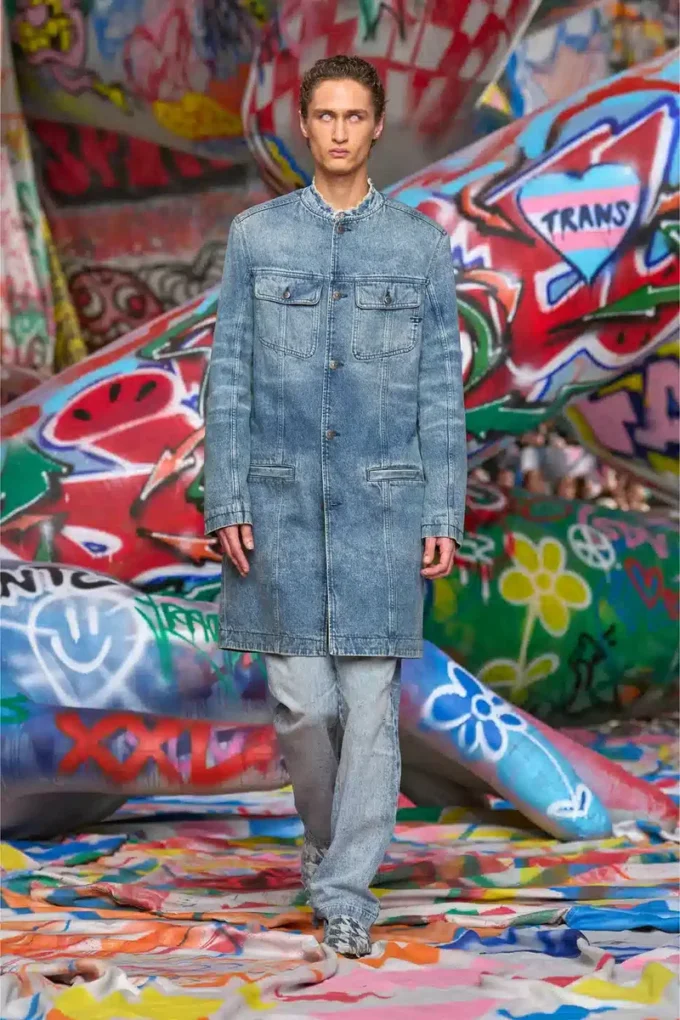 d-aberd-fsh1 Palton din denim de bumbac și cânepă tratat cu laser d-aberd-fsh1 Palton din denim de bumbac și cânepă tratat cu laser
