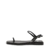 d-amber infra 0 D-AMBER – Sandale din piele cu logo metalic