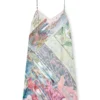 d-aria Rochie slip din viscoză cu imprimeu heraldic d-aria Rochie slip din viscoză cu imprimeu heraldic