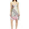 d-aria Rochie slip din viscoză cu imprimeu heraldic d-aria Rochie slip din viscoză cu imprimeu heraldic