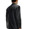 d-bla-fse Blazer din denim cu finisaj craquelé d-bla-fse Blazer din denim cu finisaj craquelé