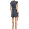 d-cupsleeves Rochie mini din jersey cu aspect denim d-cupsleeves Rochie mini din jersey cu aspect denim