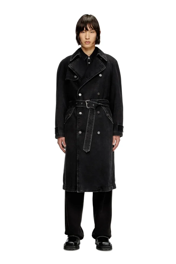 d-delirious-d Trench din denim curat d-delirious-d Trench din denim curat