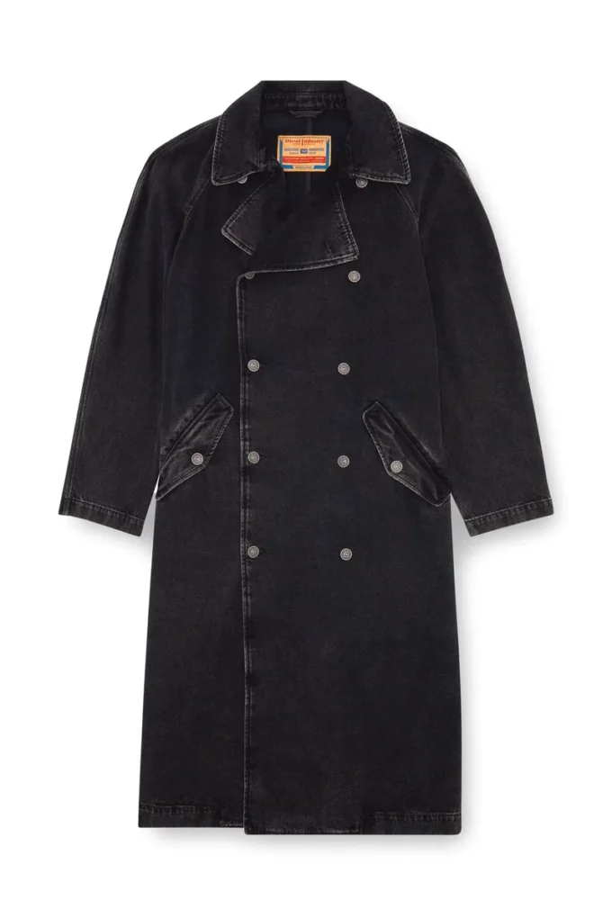 d-delirious-d Trench din denim curat d-delirious-d Trench din denim curat
