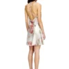 d-ebra-short Rochie scurtă metalică cu imprimeu roz estompat d-ebra-short Rochie scurtă metalică cu imprimeu roz estompat
