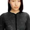 d-eopre Rochie scurtă din scuba marmorată d-eopre Rochie scurtă din scuba marmorată