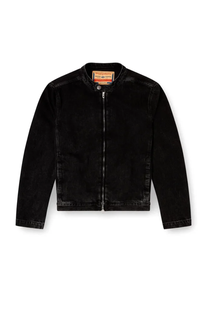 d-glory Jachetă moto din denim curat d-glory Jachetă moto din denim curat