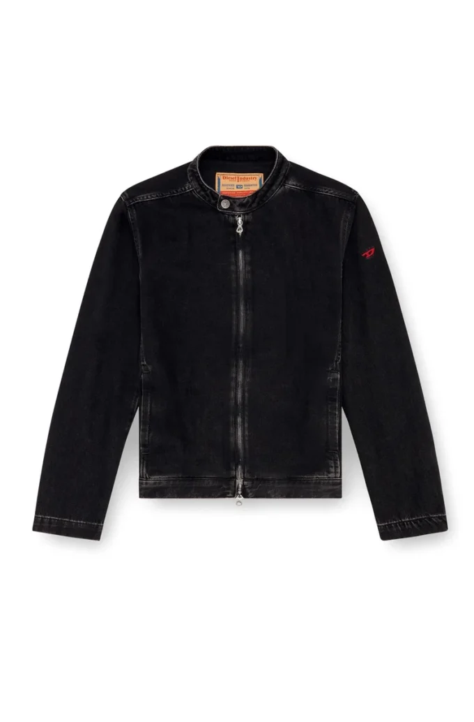 d-glory Jachetă moto din denim curat d-glory Jachetă moto din denim curat