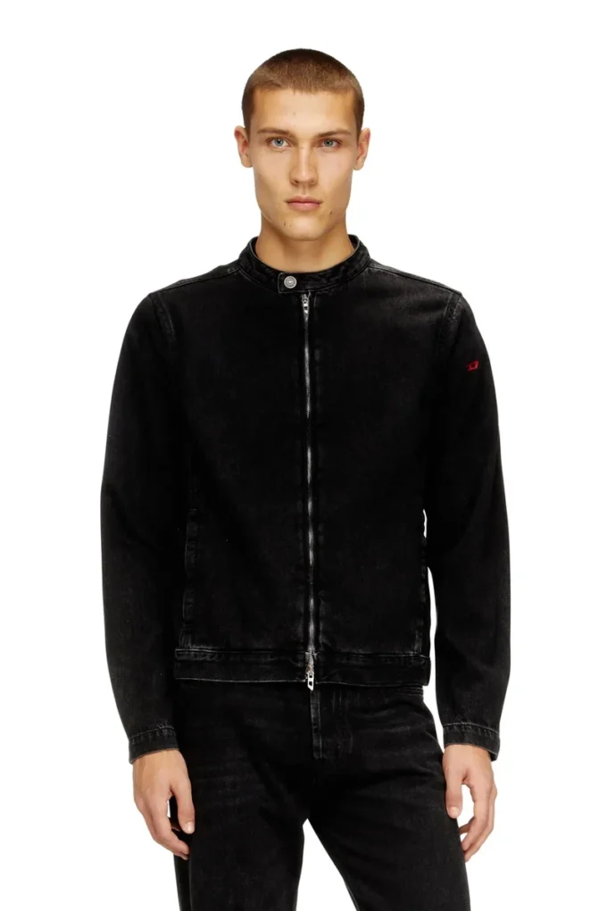 d-glory Jachetă moto din denim curat d-glory Jachetă moto din denim curat