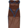 d-haily Rochie transparentă cu contur de lenjerie d-haily Rochie transparentă cu contur de lenjerie