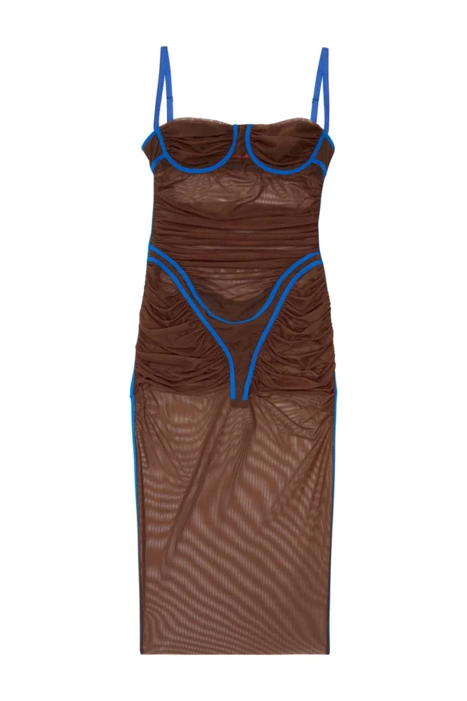 d-haily Rochie transparentă cu contur de lenjerie d-haily Rochie transparentă cu contur de lenjerie
