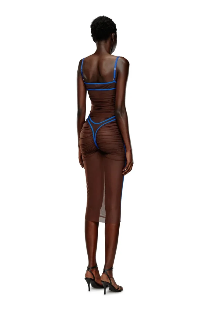 d-haily Rochie transparentă cu contur de lenjerie d-haily Rochie transparentă cu contur de lenjerie