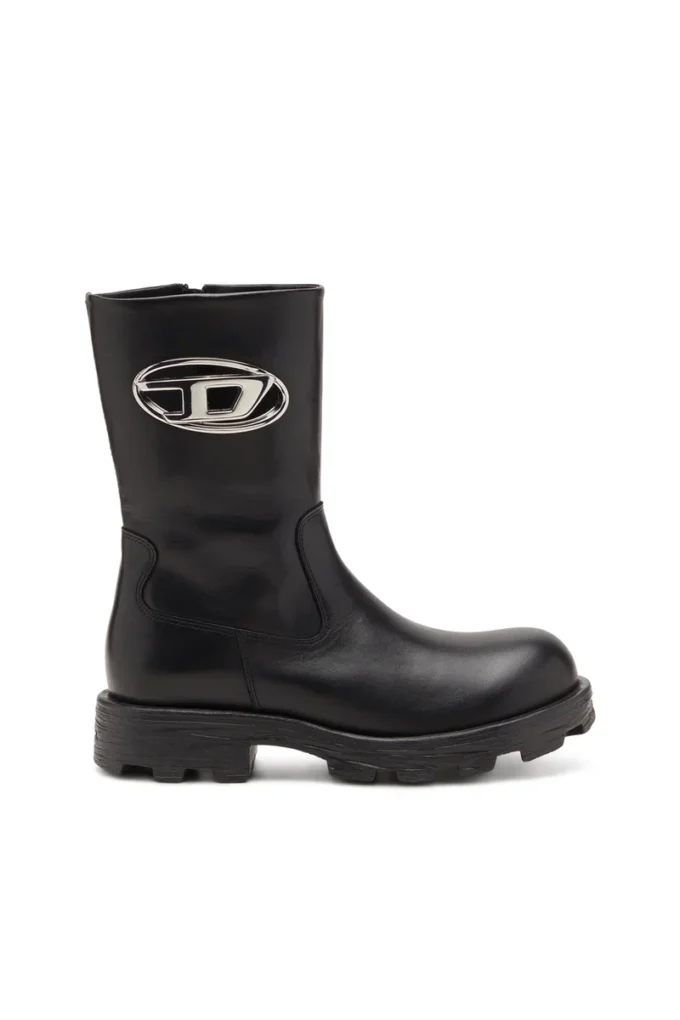 d-hammer bkr d w Cizme D-Hammer-Biker din piele lucioasă d-hammer bkr d w Cizme D-Hammer-Biker din piele lucioasă