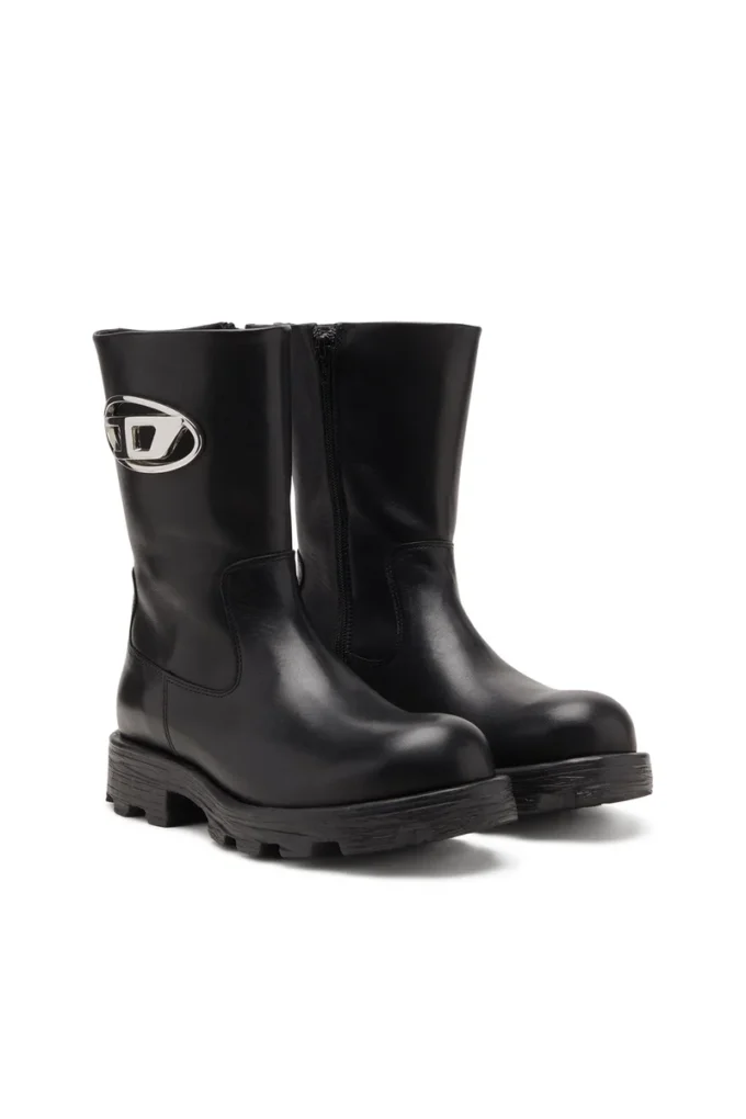 d-hammer bkr d w Cizme D-Hammer-Biker din piele lucioasă d-hammer bkr d w Cizme D-Hammer-Biker din piele lucioasă